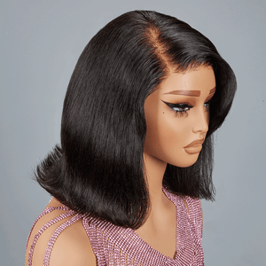 Shine Hair 9x6 Cute Glueless Cut Layered Bob Wavy Wig