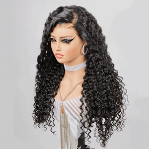 Shine Hair Wig 9x6 Glueless Side Part Invisible Knot Curly Wig